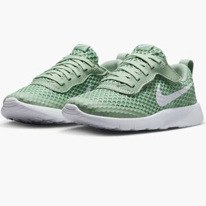 Nike Mint Green Mesh Running Shoes